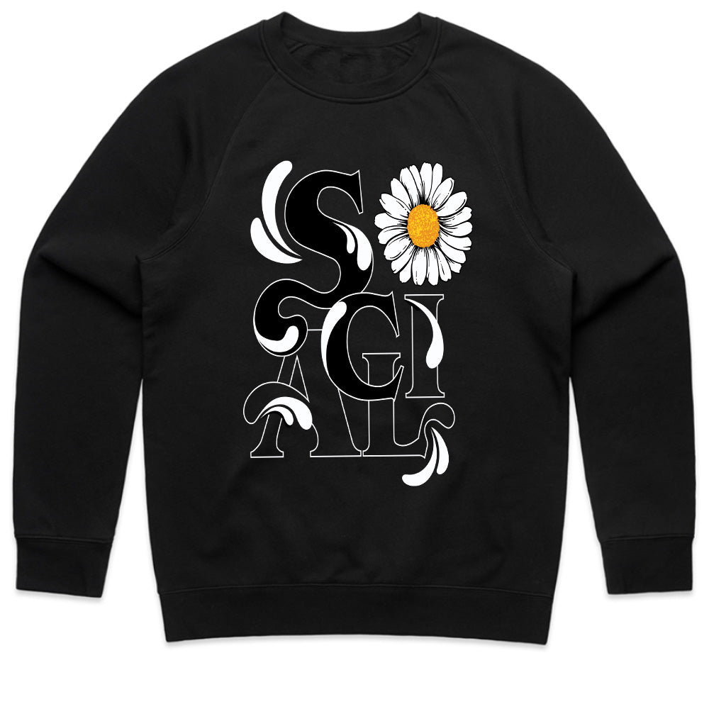 Daisy Bloom: Elegant Floral Statement Tee