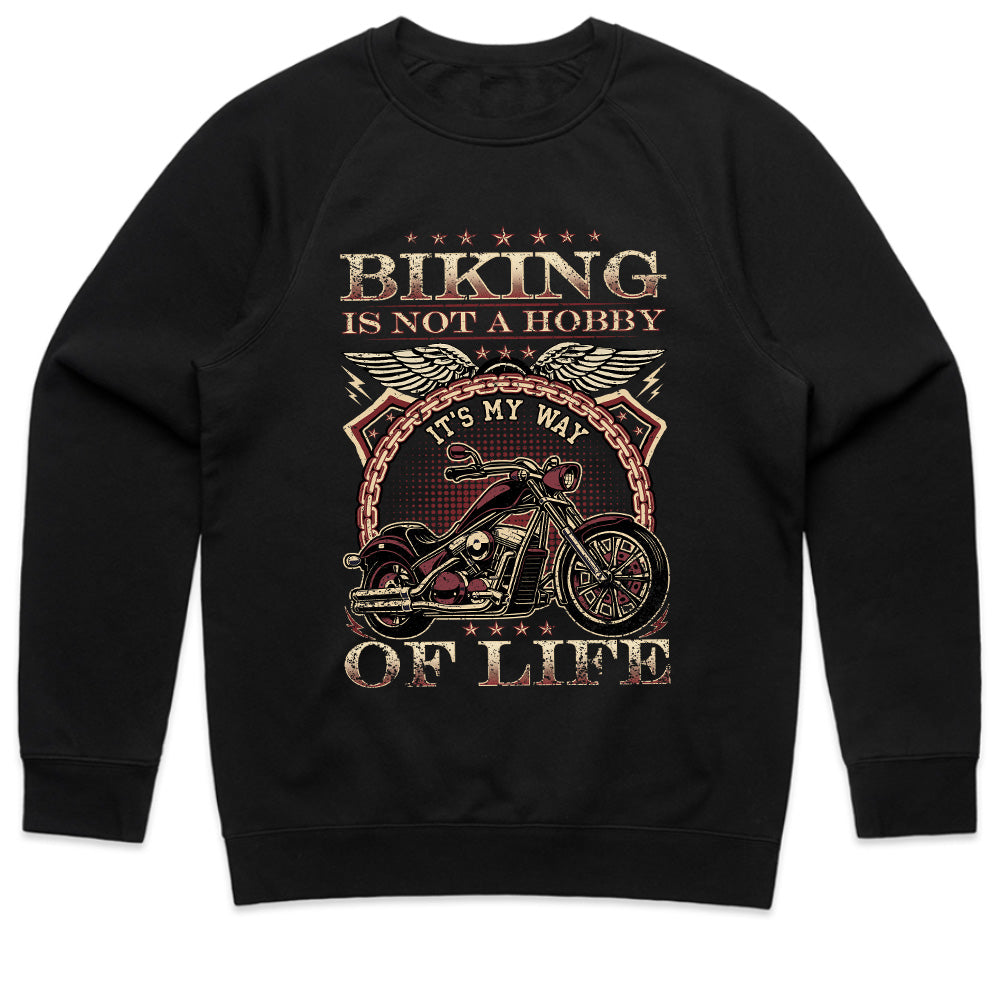 Biking Way of Life: Ultimate Rider's Statement Tee