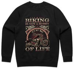 Biking Way of Life: Ultimate Rider's Statement Tee