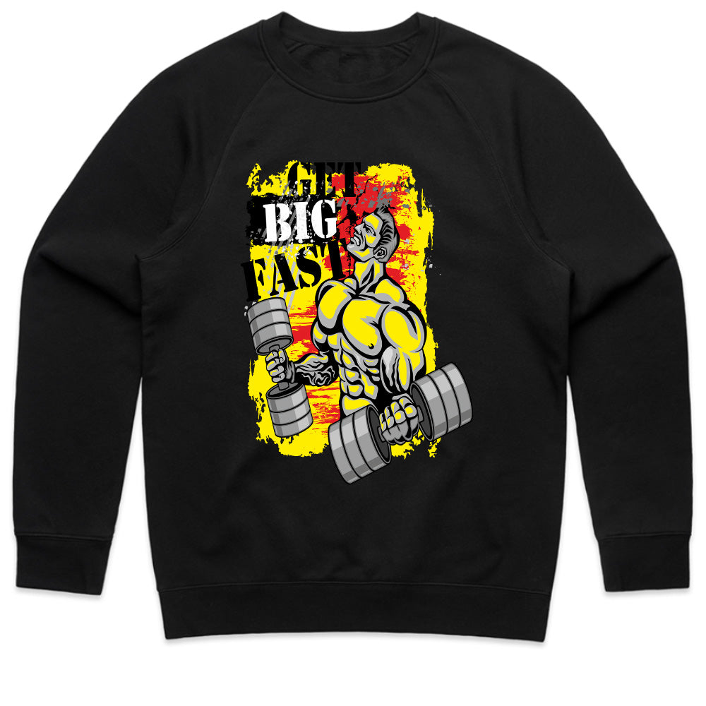 Get Big Fast: Power Pump Gym Tee