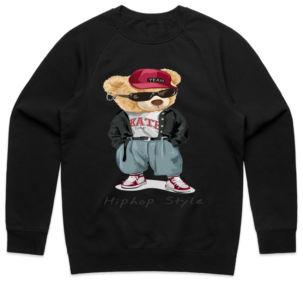 Street Bear Vibe: Hip-Hop Style Tee