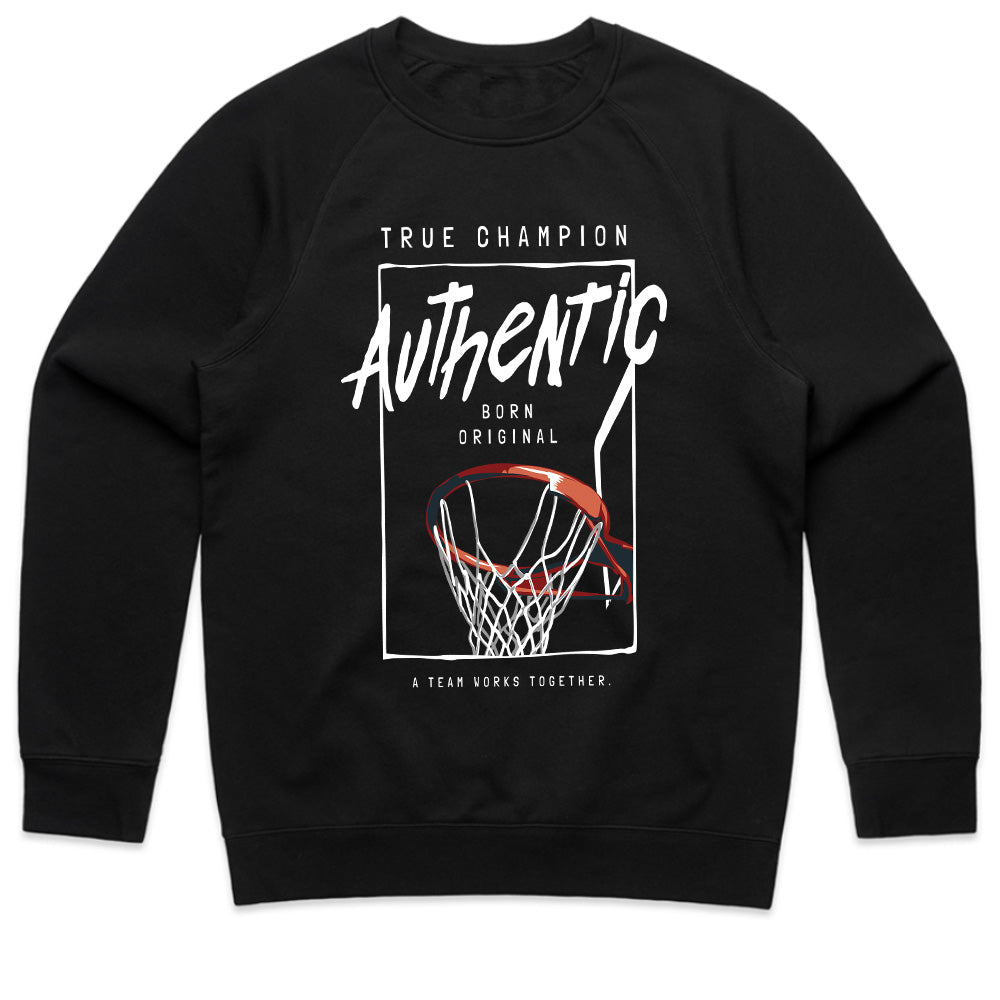 Authentic Champion: Born Original Basketball Tee