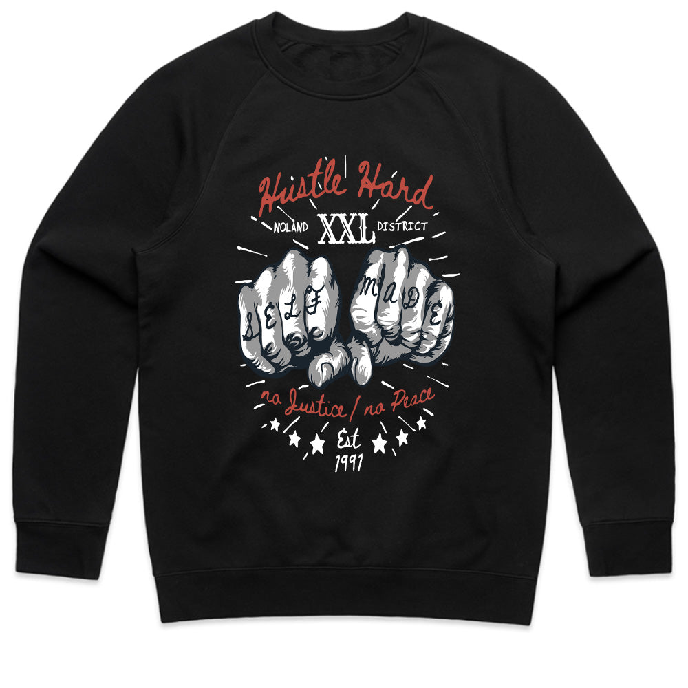 Self Made Hustle: XXL District Power Tee