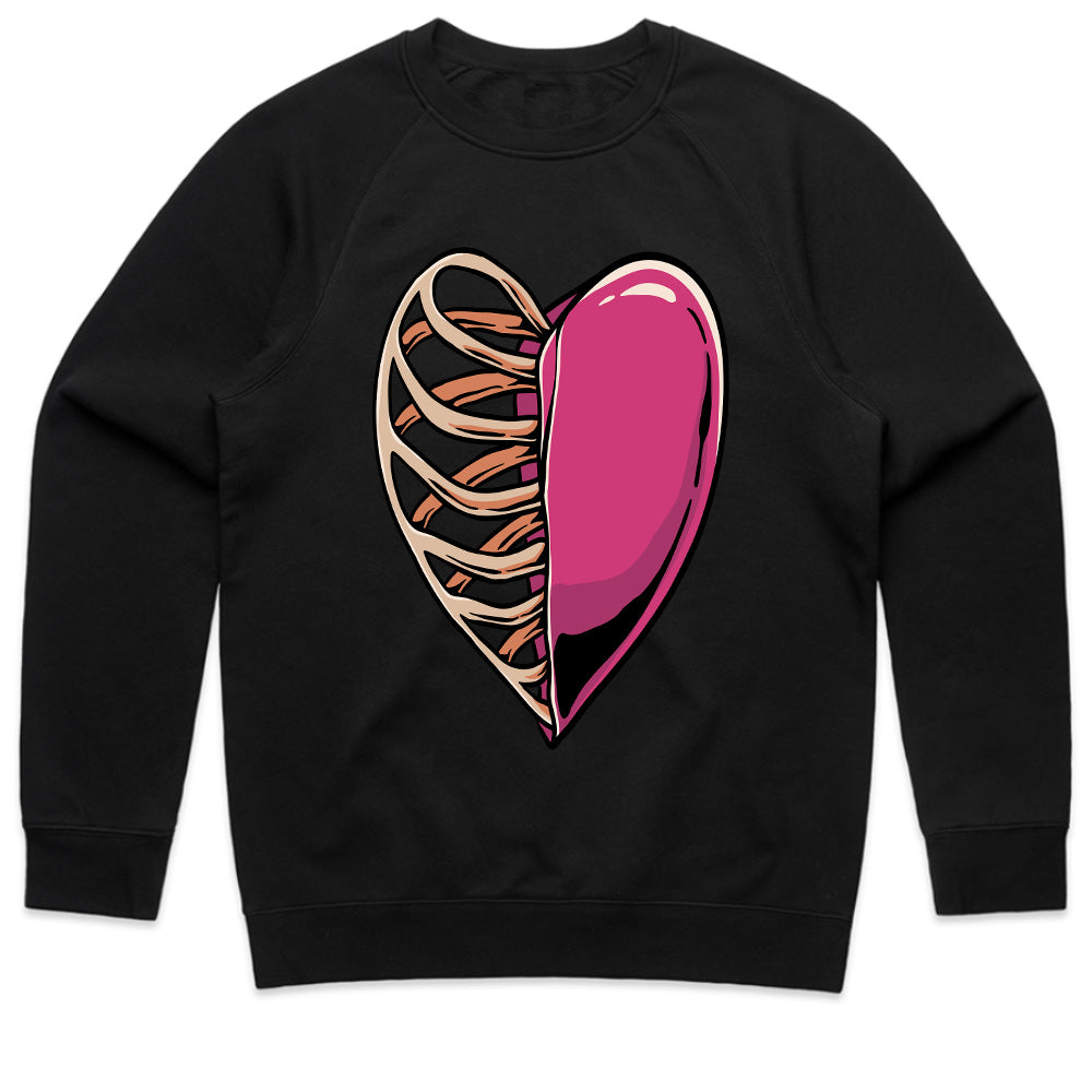 Half Exposed – Ribcage Heart Tee