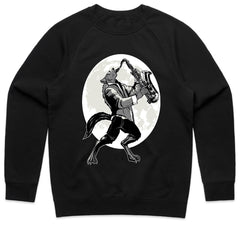 Moonlight Howl – Sax Werewolf Groove Tee