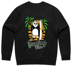 Surf & Chill – Panda Wave Rider Tee