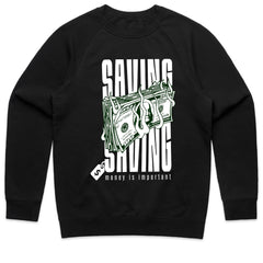 Money Matters: Saving is Power Tee