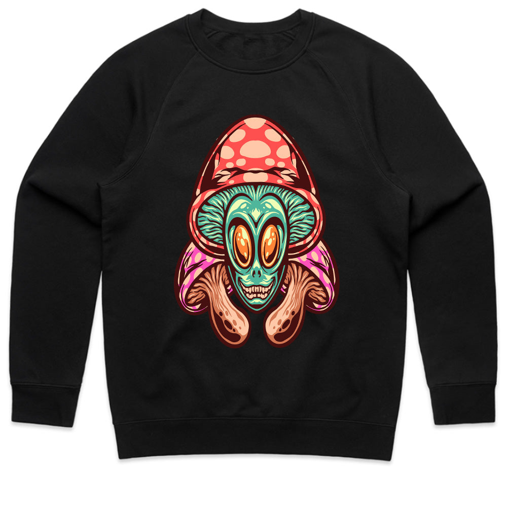 “Galactic Shroom Overlord” Psychedelic Alien Tee