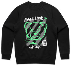 Peace Graff: Make Love Not War Tee