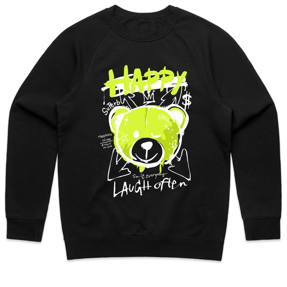 Glow Mode: Happy Vibes Bear Tee