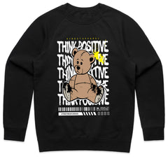 Grime & Grit: Think Positive Bear Tee
