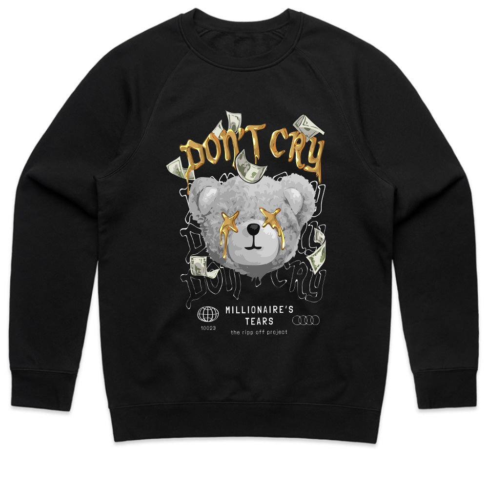 Millionaire's Tears – Don’t Cry Luxe Bear Tee