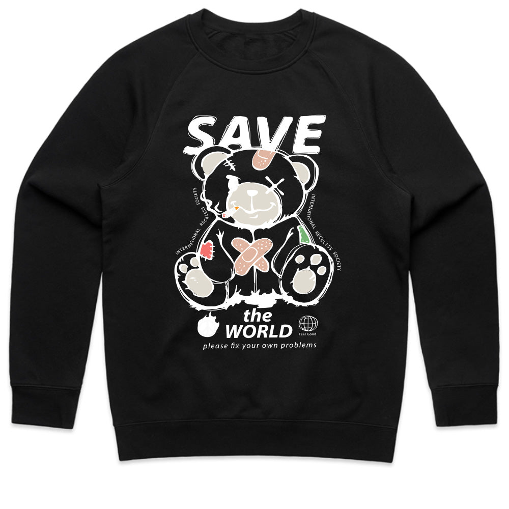 Broken Earth Bear – Save the World Tee