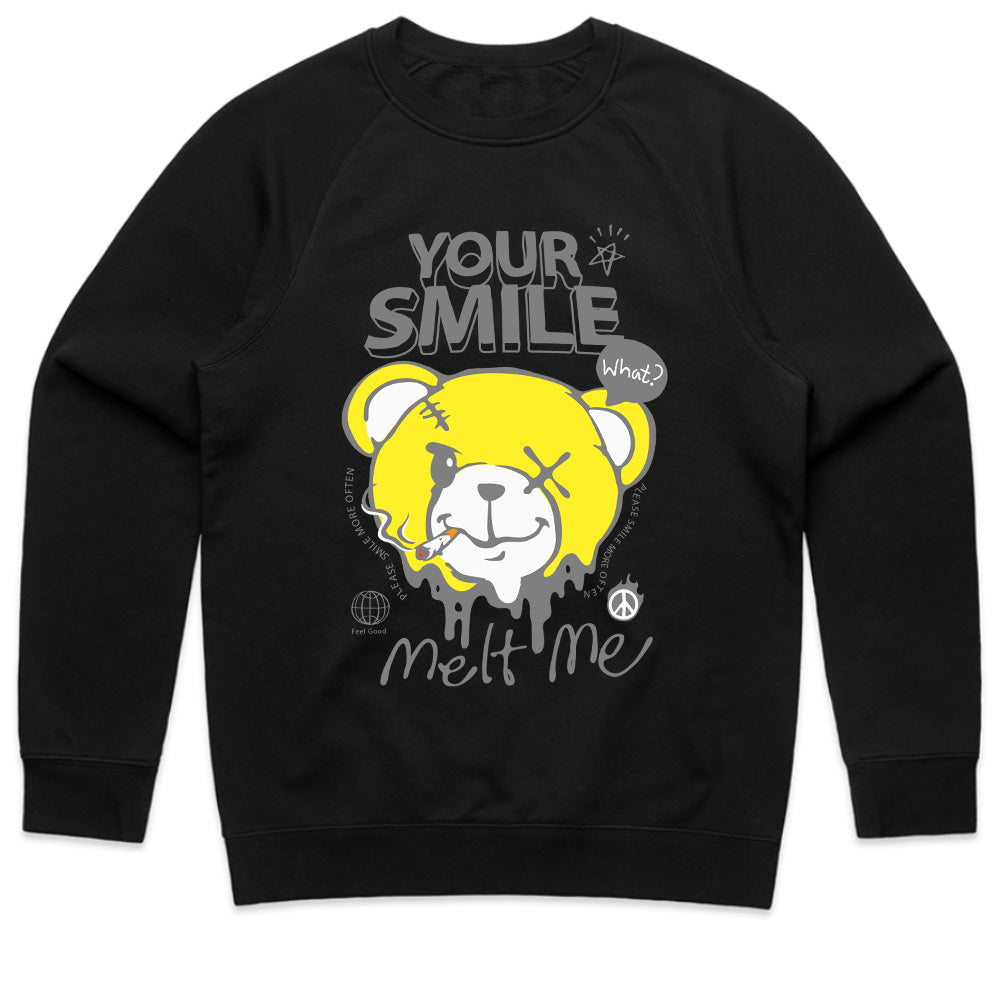 Melted Grin – Smile Drip Bear Tee