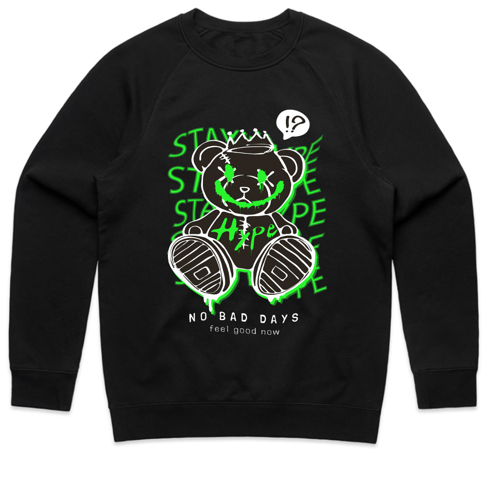 Hope Drip – No Bad Days Neon Bear Tee