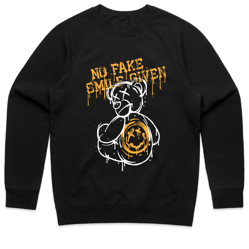 No Fake Smiles: Rebel Bear Graffiti Tee