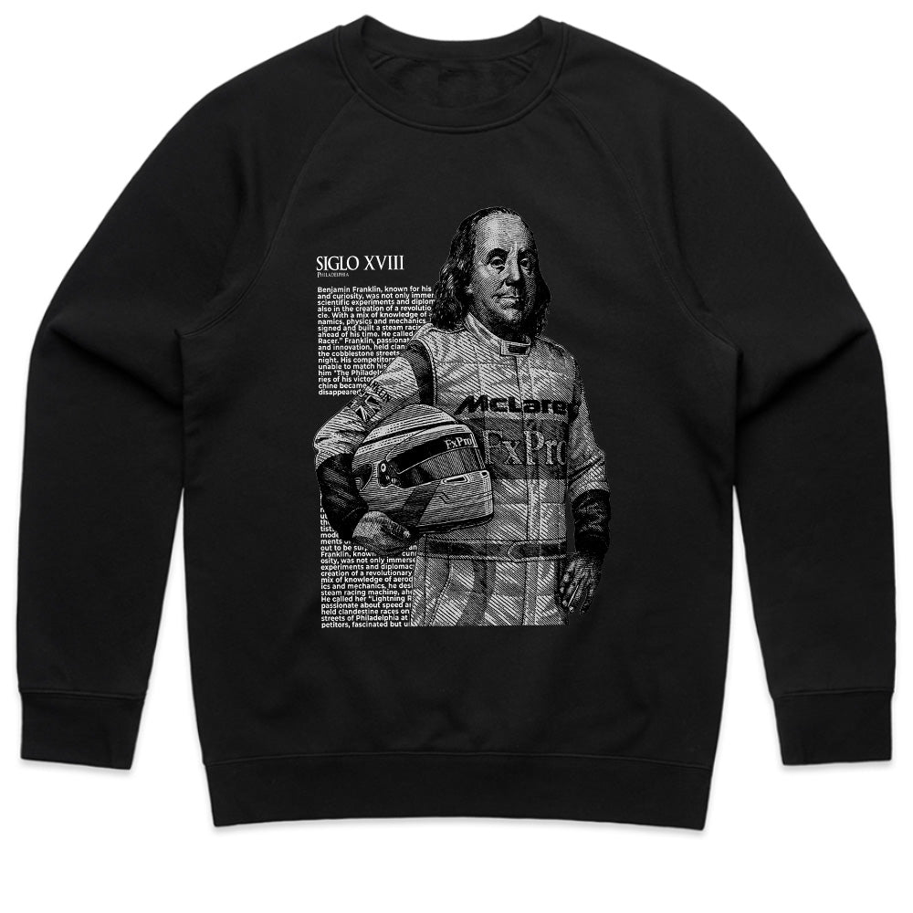 Franklin Speed: Enlightenment Racer Tee