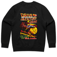 Drive to the Future Time Machine T-Shirt – Retro DeLorean 1985 Edition