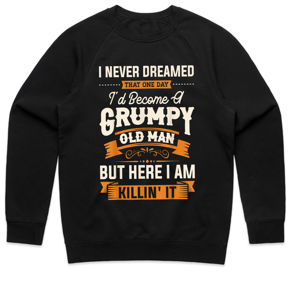 Grumpy Old Man – Funny Attitude T-Shirt for Men