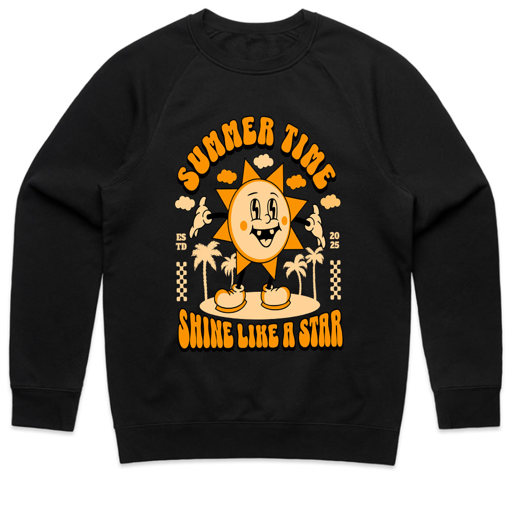 Golden Glow: Summer Time Retro Tee