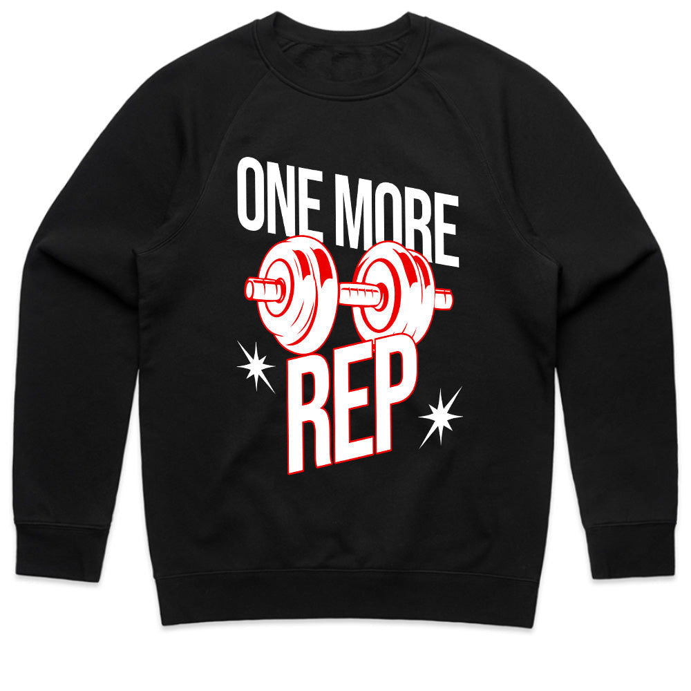 "One More Rep" Motivational Gym T-Shirt – Push Beyond Limits