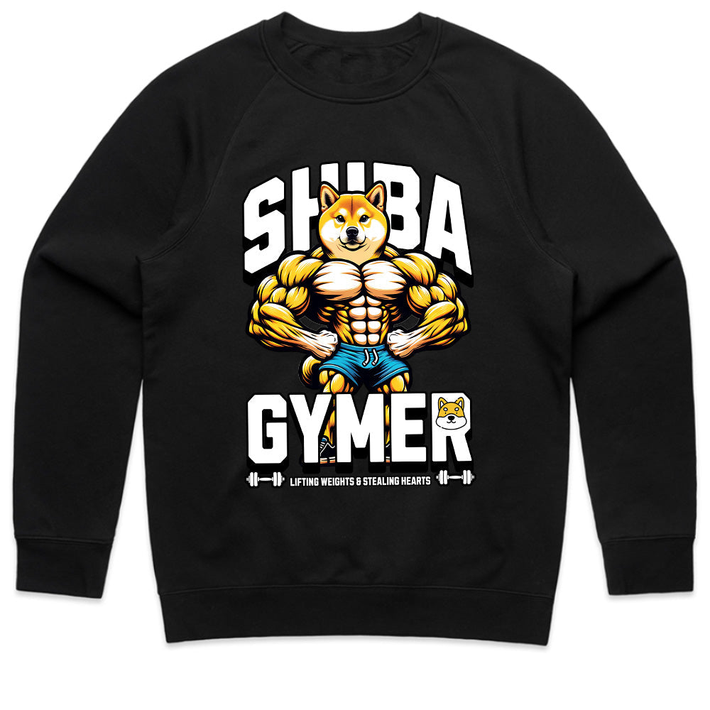 "Shuba Gymer" Funny Gym Doge T-Shirt – Lift Heavy, Steal Hearts