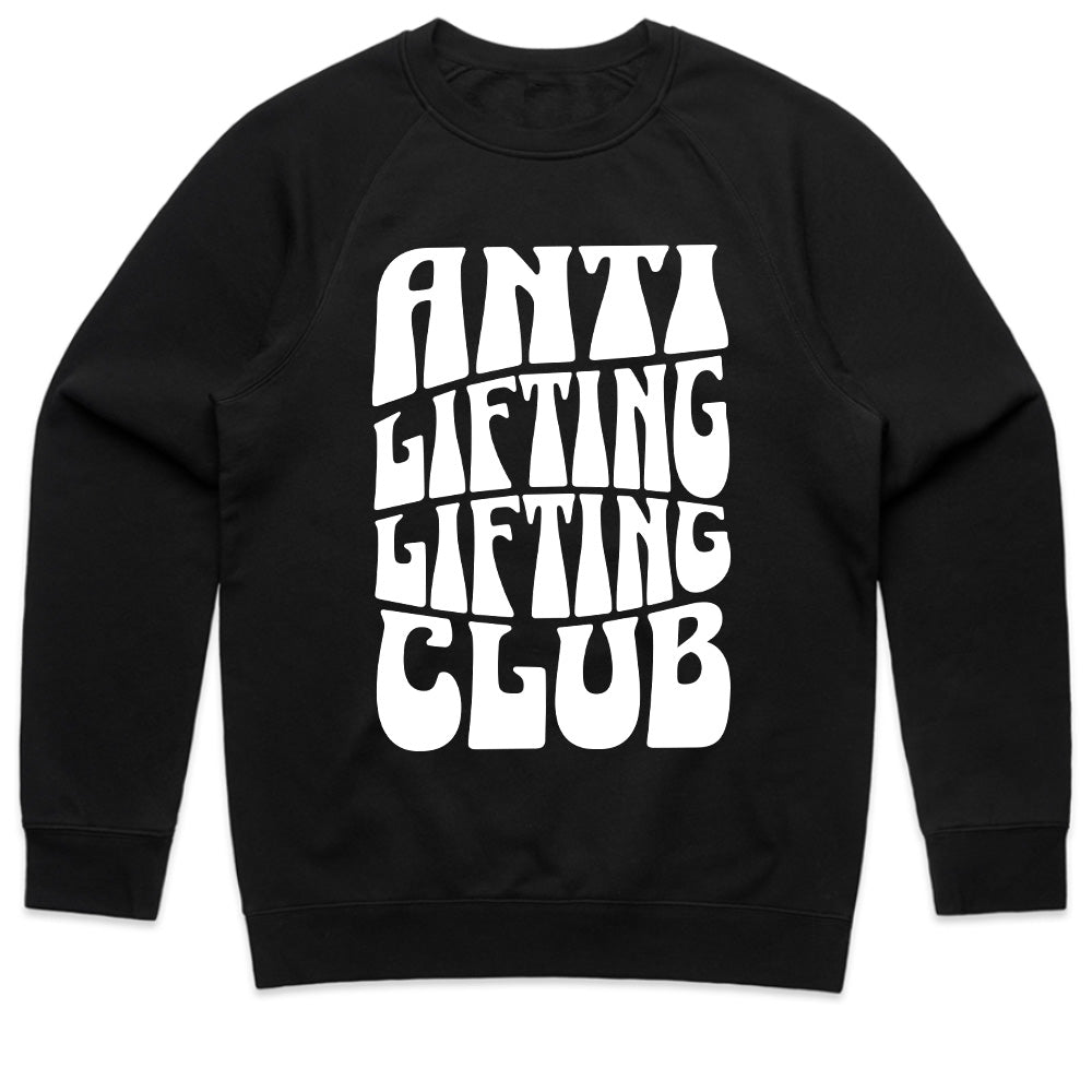 Anti-Lifting Lifting Club – Funny Gym T-Shirt | Retro Fitness Humor Tee