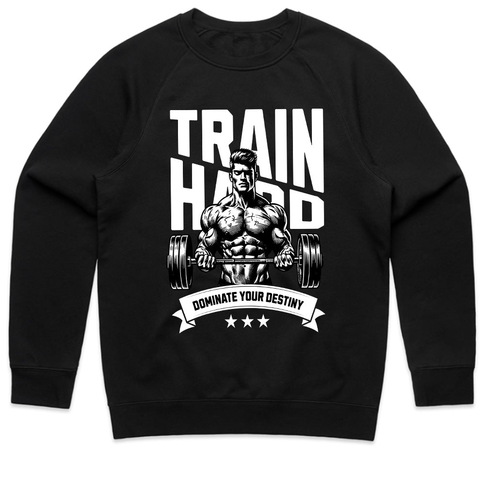 Train Hard Gym T-Shirt – Dominate Your Destiny | Fitness Motivation Tee