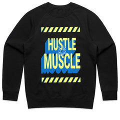 "Hustle for the Muscle" Gym T-Shirt – Work Hard, Build Strength