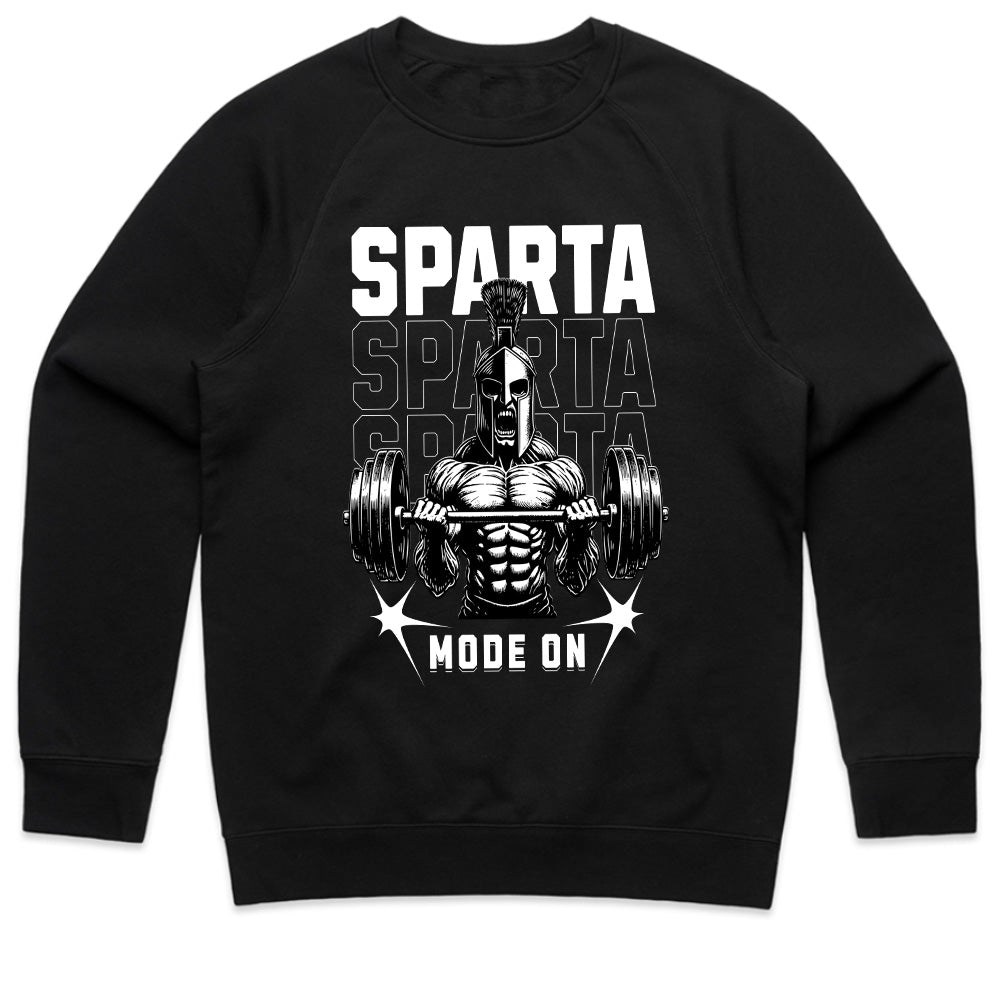 "Sparta Mode On" Warrior Gym T-Shirt – Train Like a True Spartan