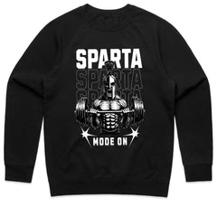 "Sparta Mode On" Warrior Gym T-Shirt – Train Like a True Spartan