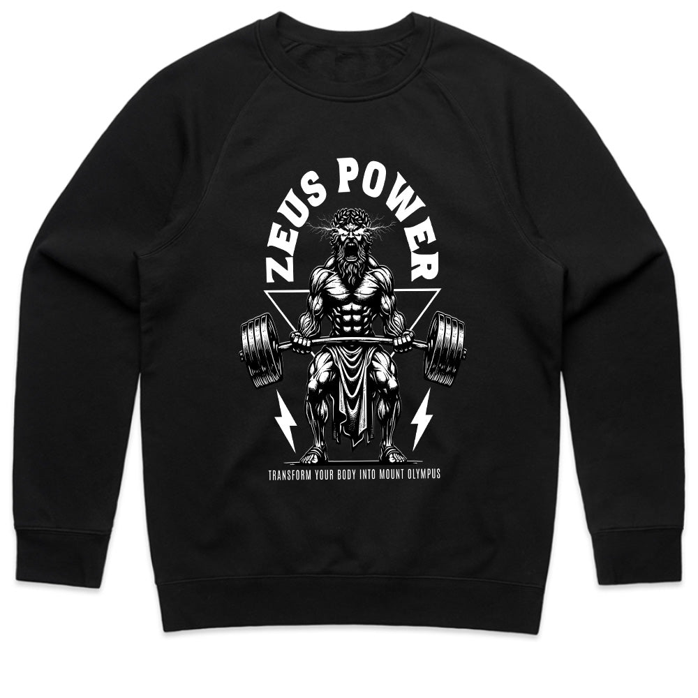 "Zeus Power" Gym T-Shirt – Unleash Godlike Strength