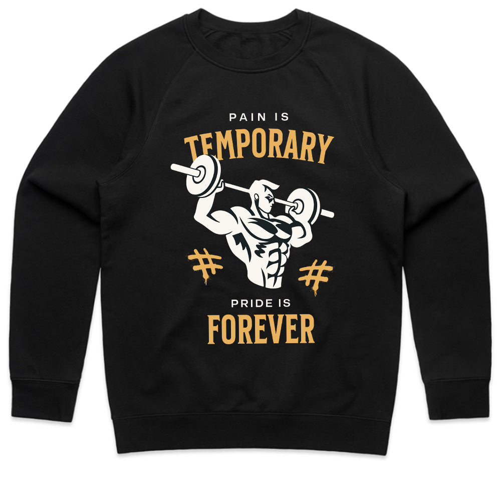 Pain is Temporary, Pride is Forever – Motivational Gym T-Shirt