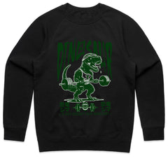 "T-Rex Gym Workout T-Shirt – Dinosaur Fitness Motivational Tee"