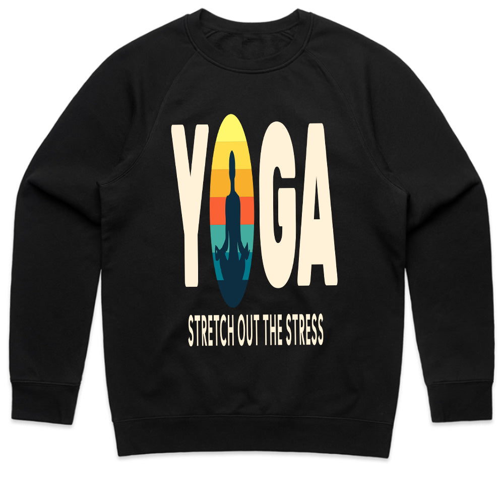 "Yoga – Stretch Out the Stress" Relaxing & Mindful T-Shirt