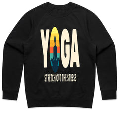 "Yoga – Stretch Out the Stress" Relaxing & Mindful T-Shirt