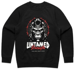 "Untamed Strength" Gorilla Gym T-Shirt – Unleash the Beast