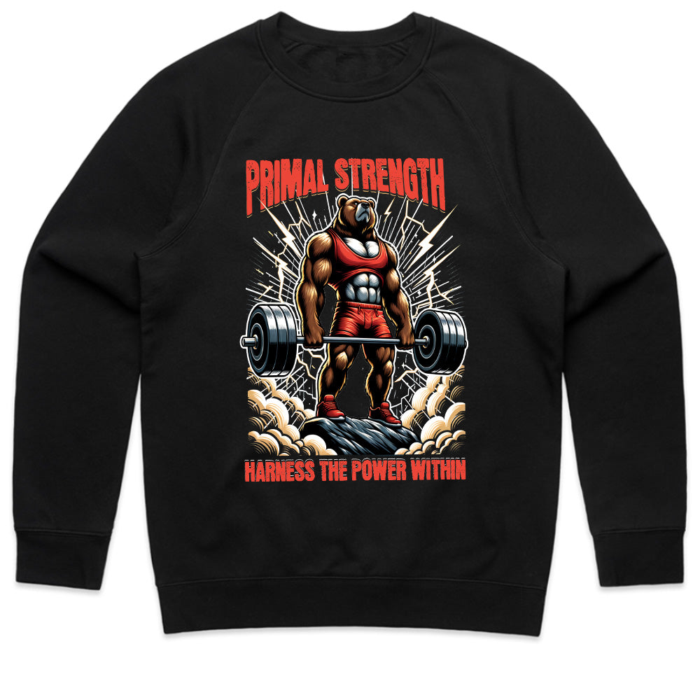 "Primal Strength" Gym T-Shirt – Harness the Power Within