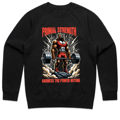 "Primal Strength" Gym T-Shirt – Harness the Power Within