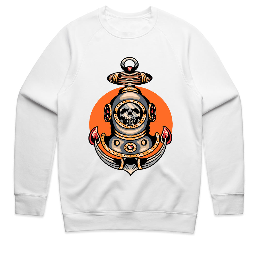 Abyssal Skull Diver – Nautical Depths Tee