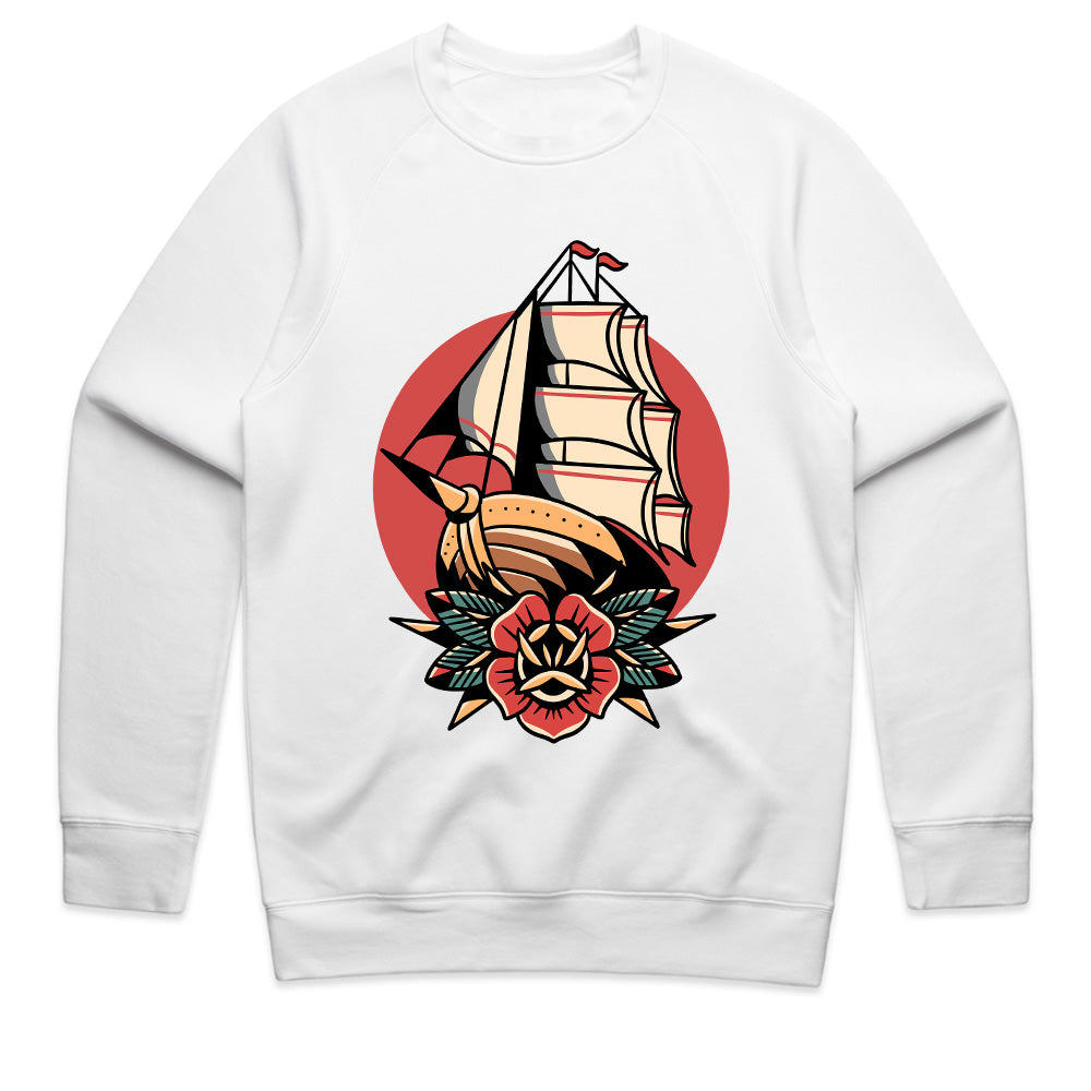 Sailor's Voyage – Nautical Rose Tee