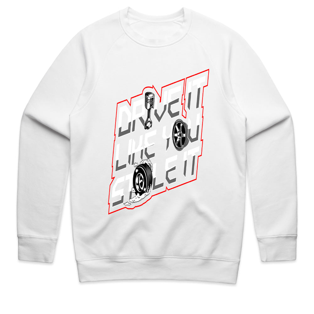 Drive It Like You Stole It T-Shirt — Full Throttle Edition