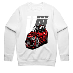 Evolution VIII Street Warrior T-Shirt — Red Turbo Beast Edition