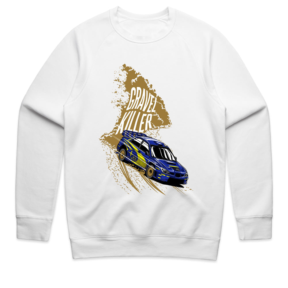 Gravel Killer Rally T-Shirt — Subaru Drift Edition