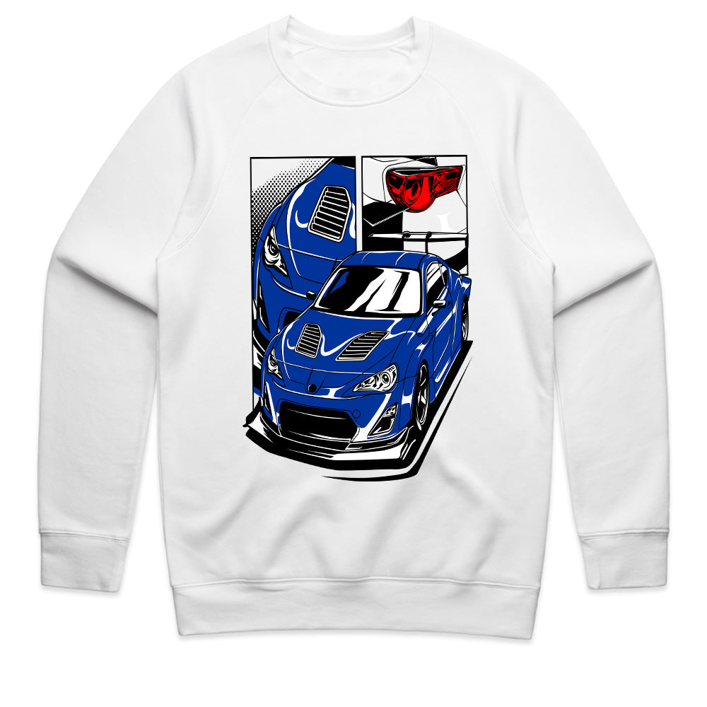 BRZ / 86 Street King T-Shirt — Blue Beast Edition