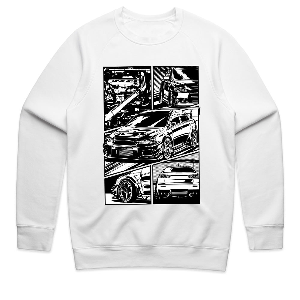 Turbo Beast Comic Panel T-Shirt — Evo Edition