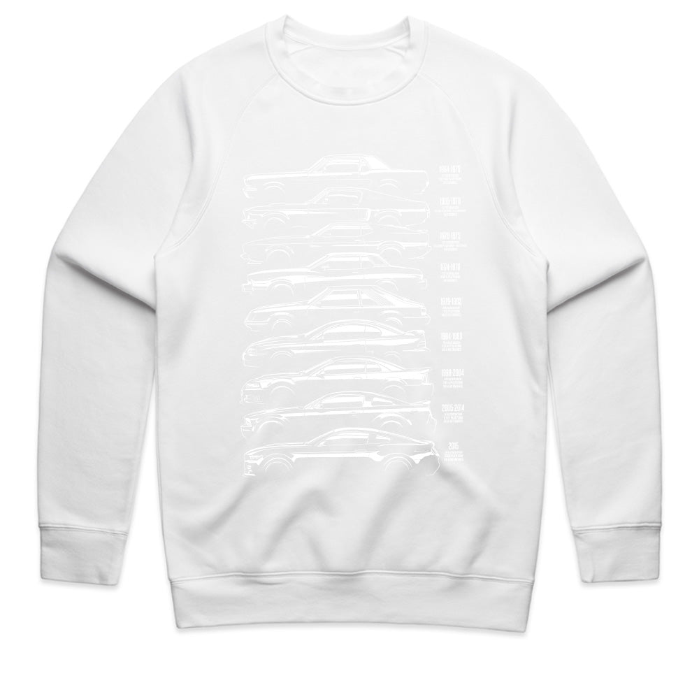 Evolution of the Muscle Icon T-Shirt — Generations of Power