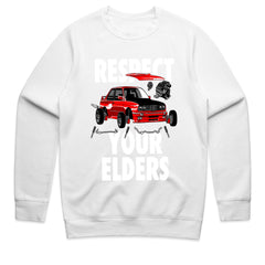 Respect Your Elders — Classic BMW E30 Build T-Shirt