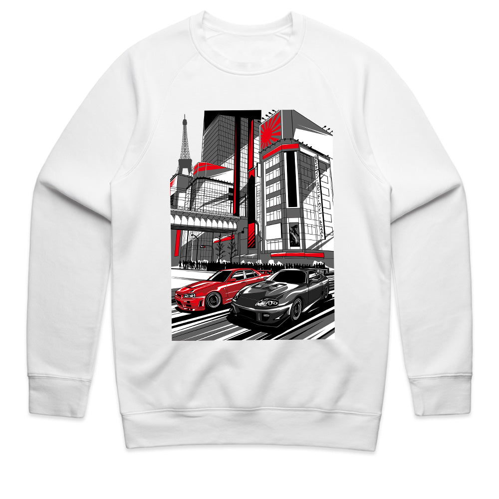 Tokyo Street Legends — JDM Skyline & Supra City Run T-Shirt