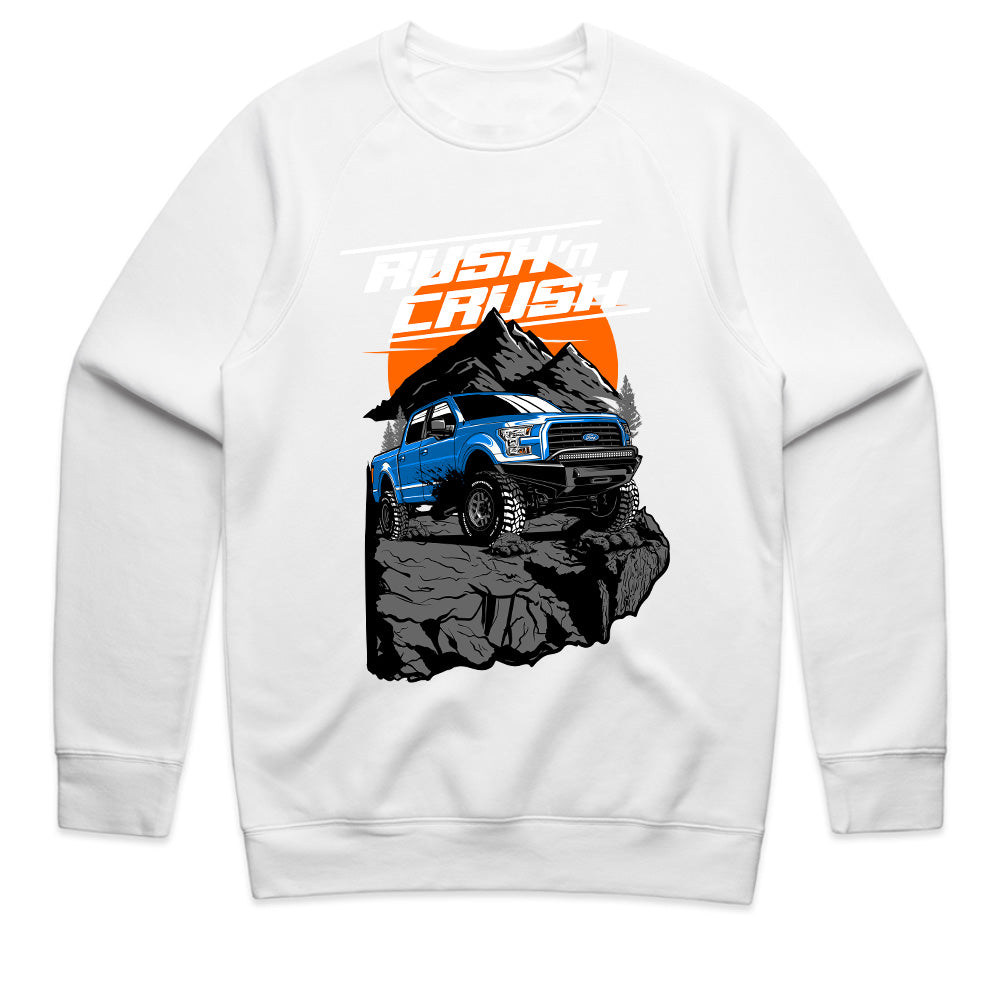 Rush ‘n Crush — Off-Road Mountain Beast Truck T-Shirt